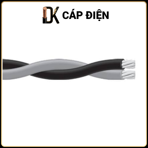 Cáp điện lực ruột nhôm hạ thế Duplex DuAV