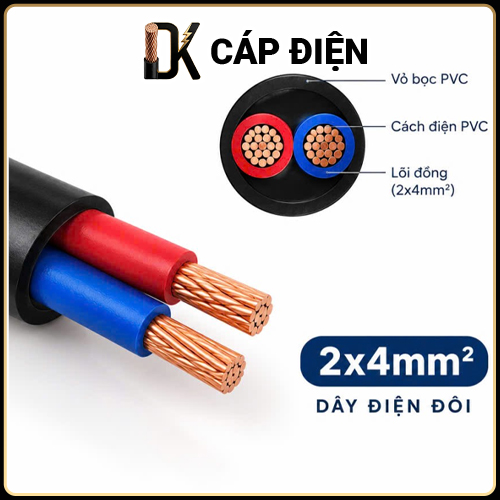 Dây đôi VCM 2*4